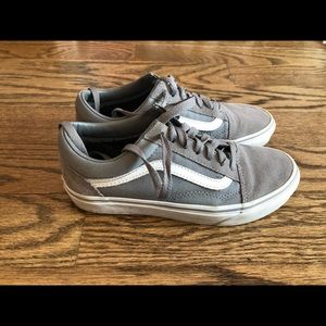 Gray Old Skool Vans